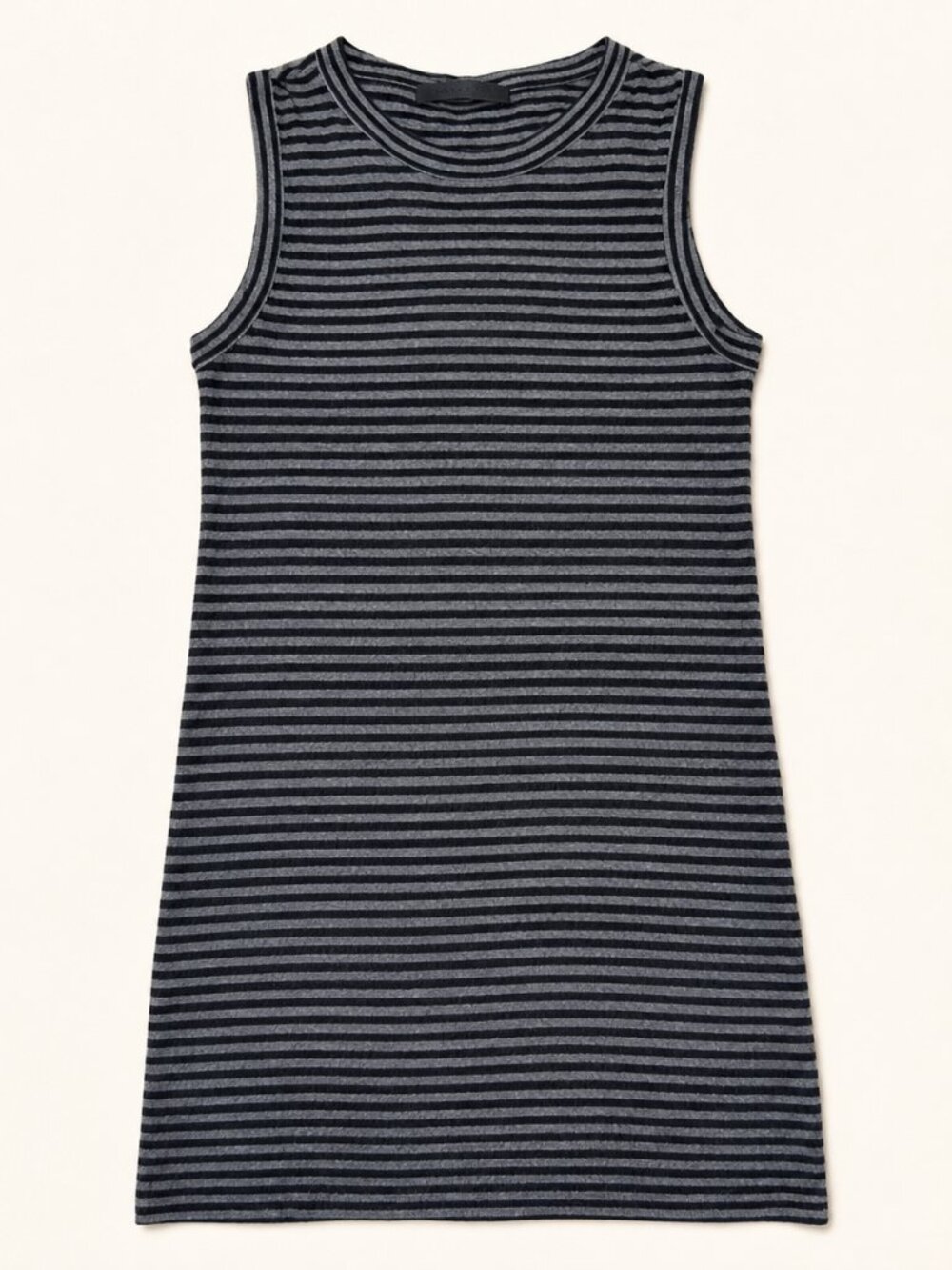 Jenni Kayne Cashmere Blend Striped Sleeveless Sweater Tunic S